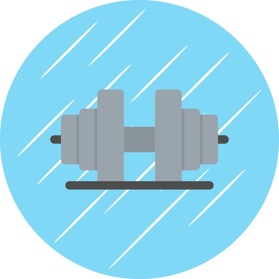 Barbells Vector Icon Design