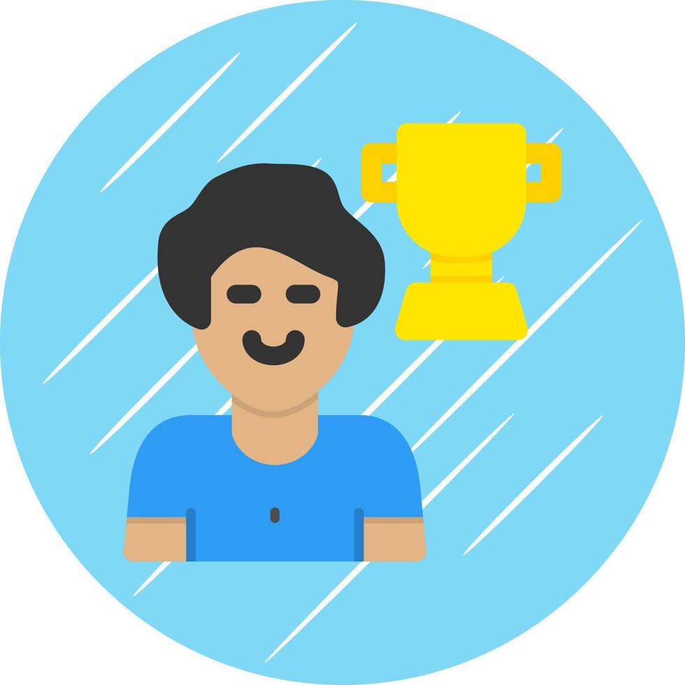 Achieving Goals Vector Icon Design