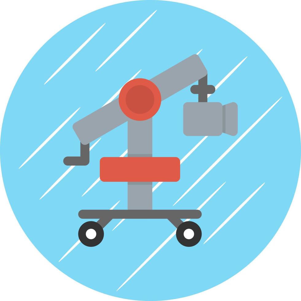 Camera Crane Vector Icon Design