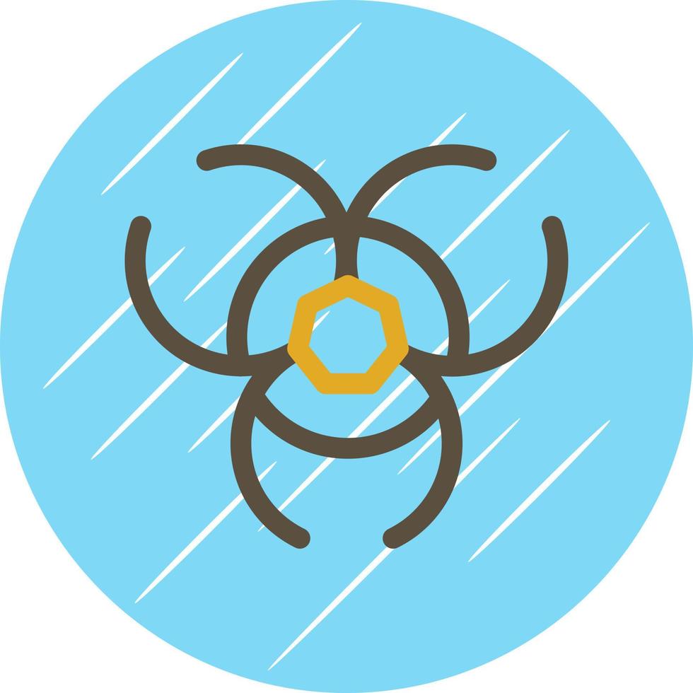 Biohazard Vector Icon Design