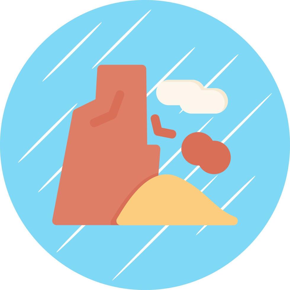 Cliff Vector Icon Design
