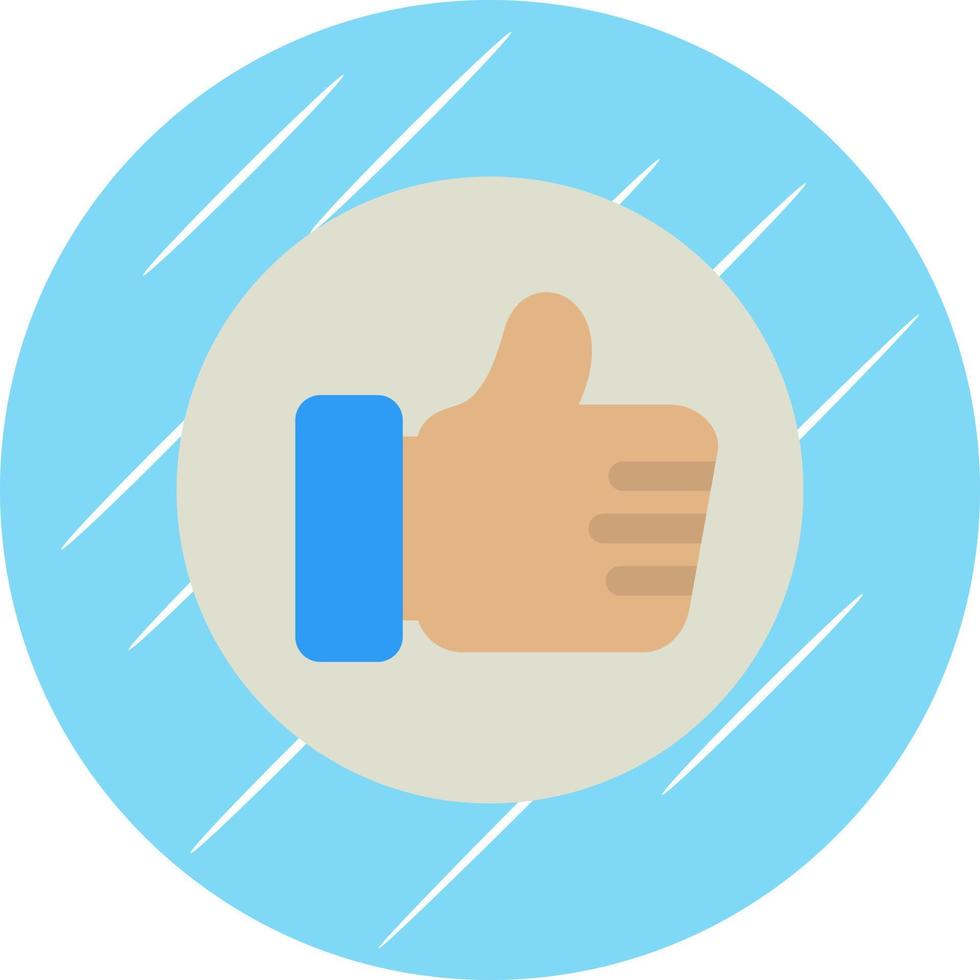 Thumbs Up Vector Icon Design