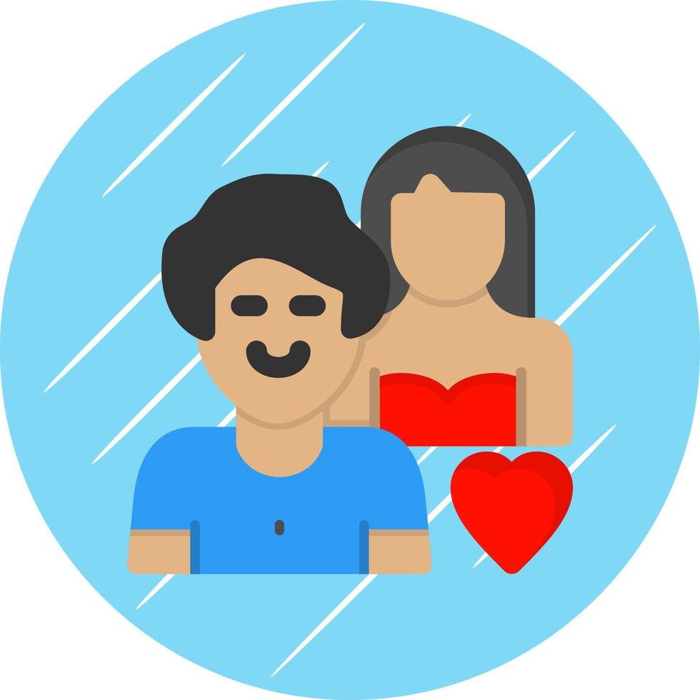 Relationship Vector Icon Design