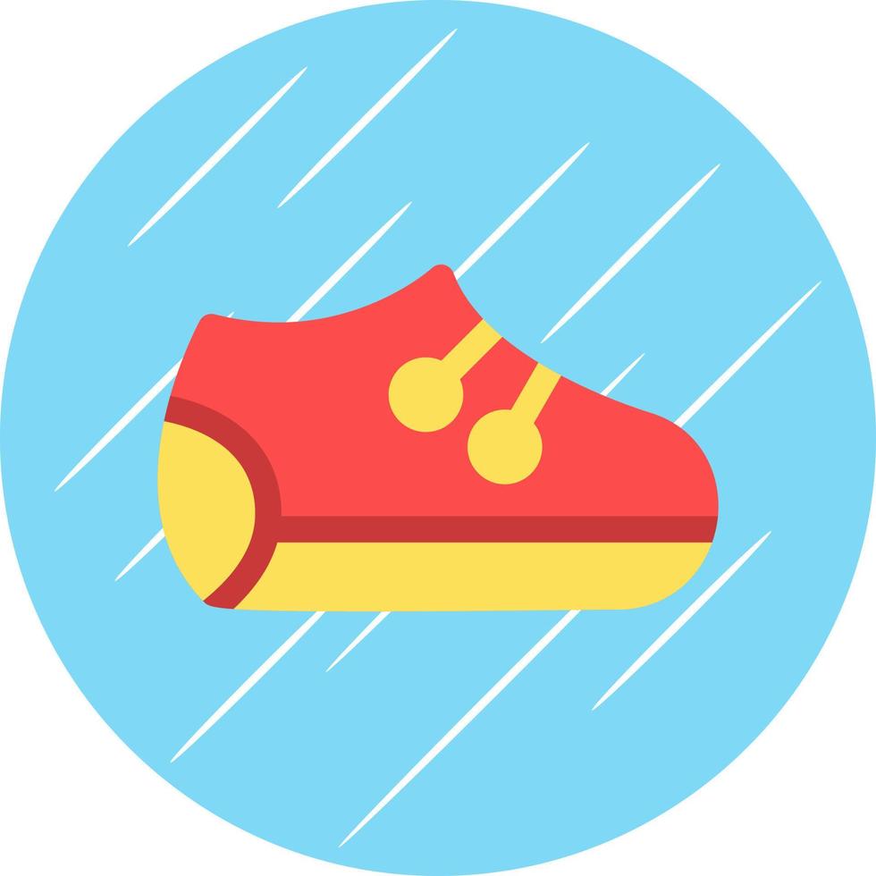 Baby Shoes Vector Icon Design