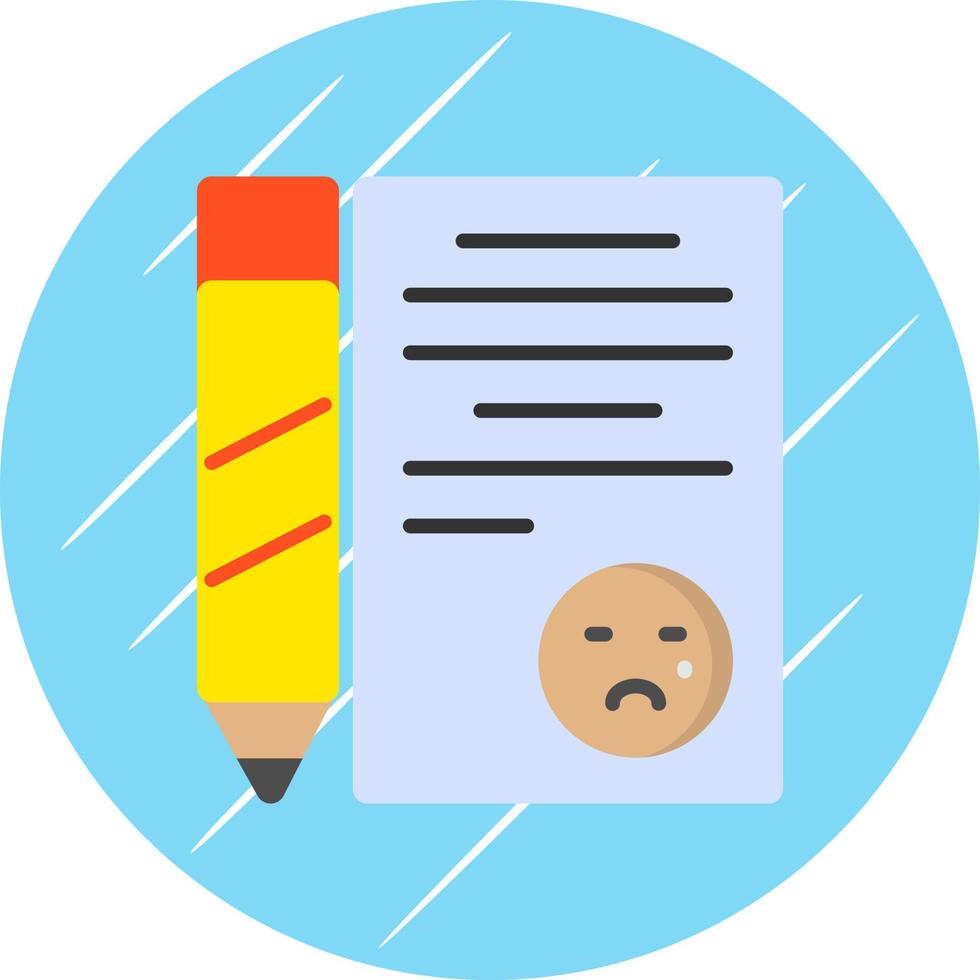 Apology Vector Icon Design