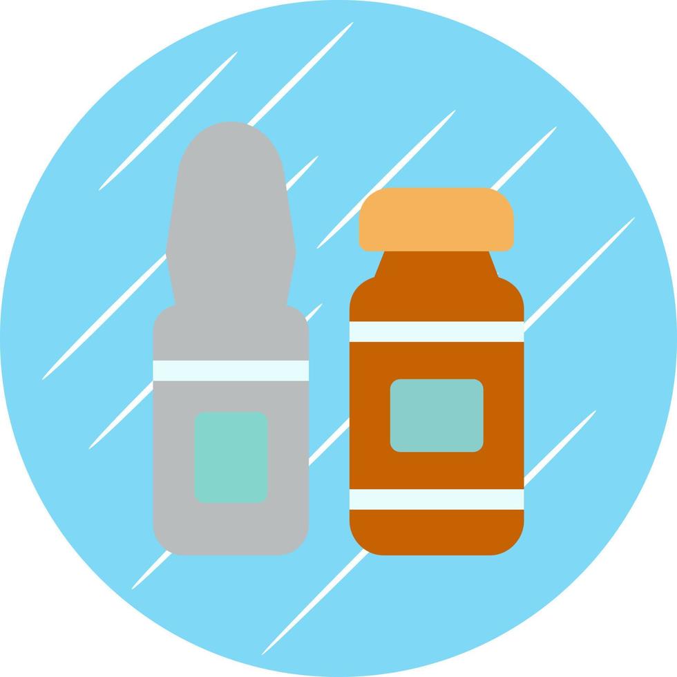 Ampoule Vector Icon Design