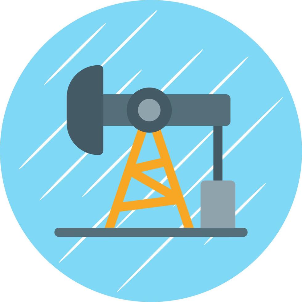 Oil Pump Vector Icon Design