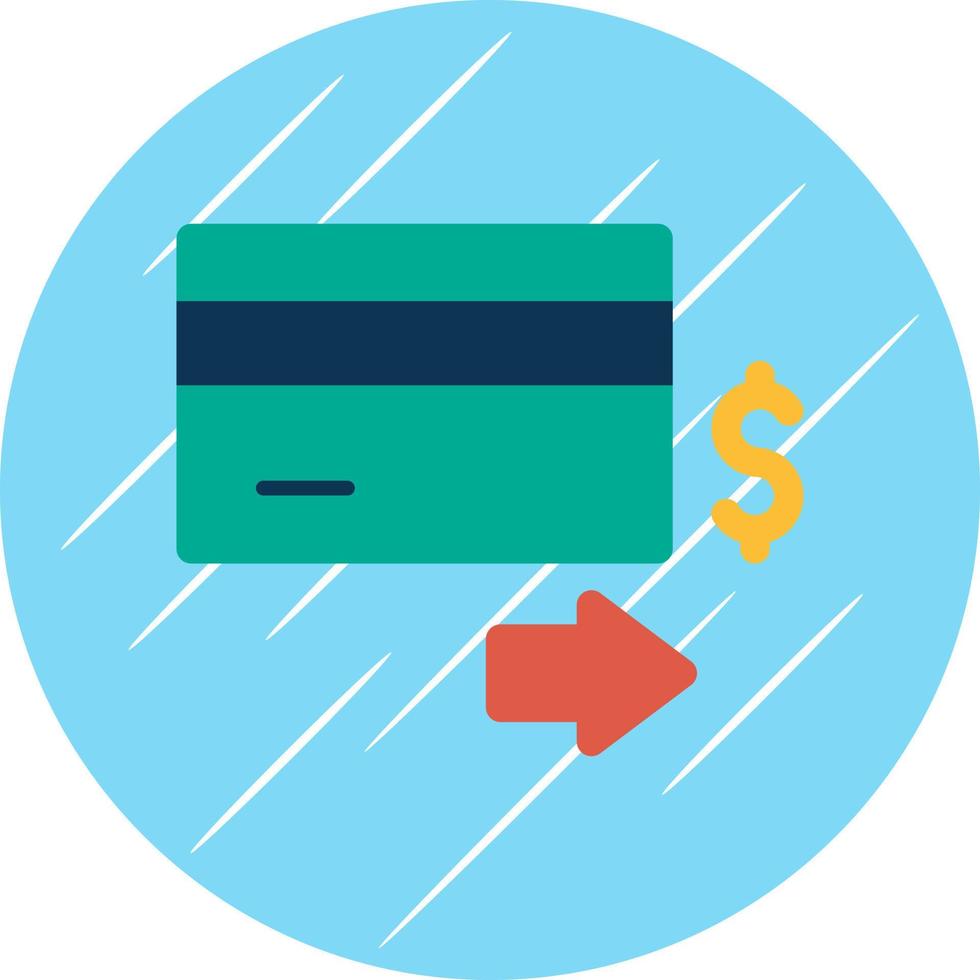 Credit Card Payment Vector Icon Design