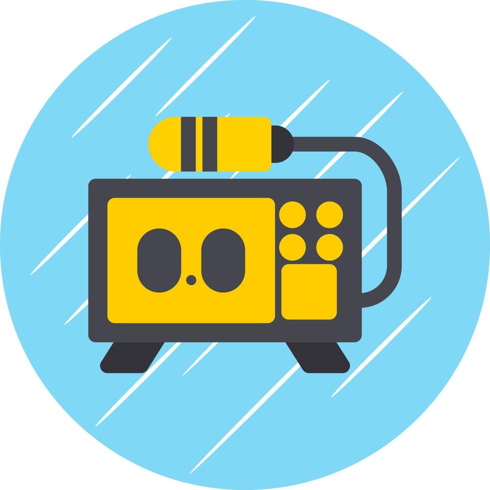 Geiger Counter Vector Icon Design