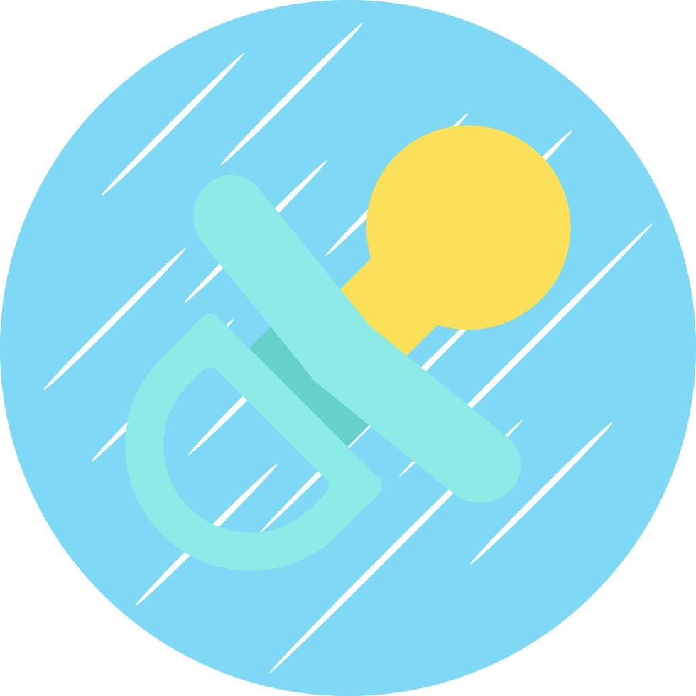 Pacifier Vector Icon Design