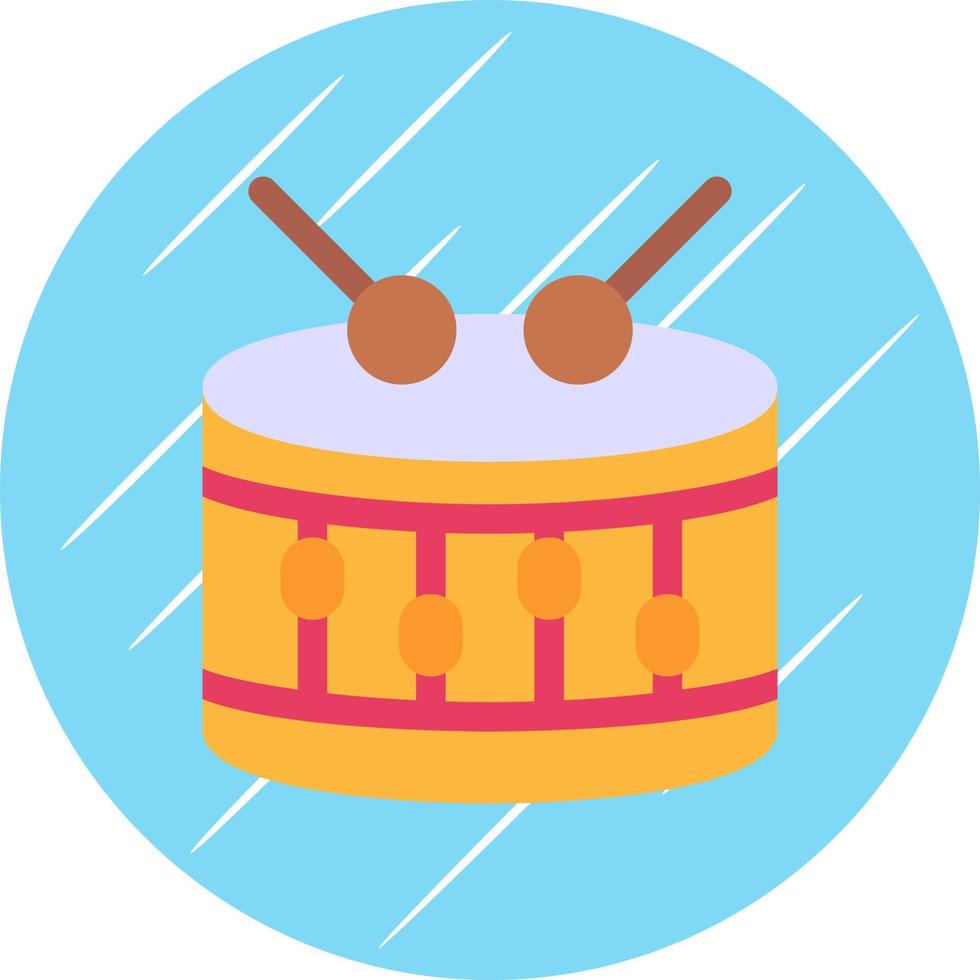 Drum Vector Icon Design