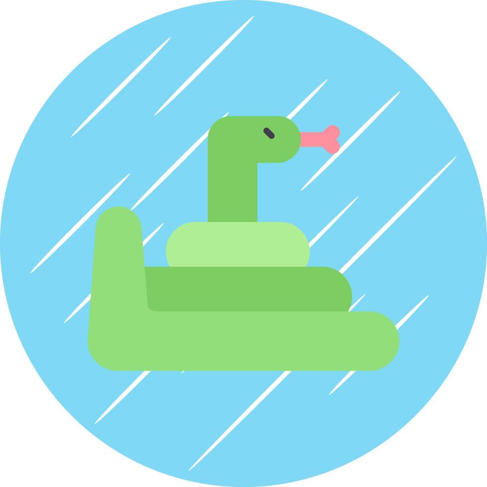 diseño de icono de vector de serpiente