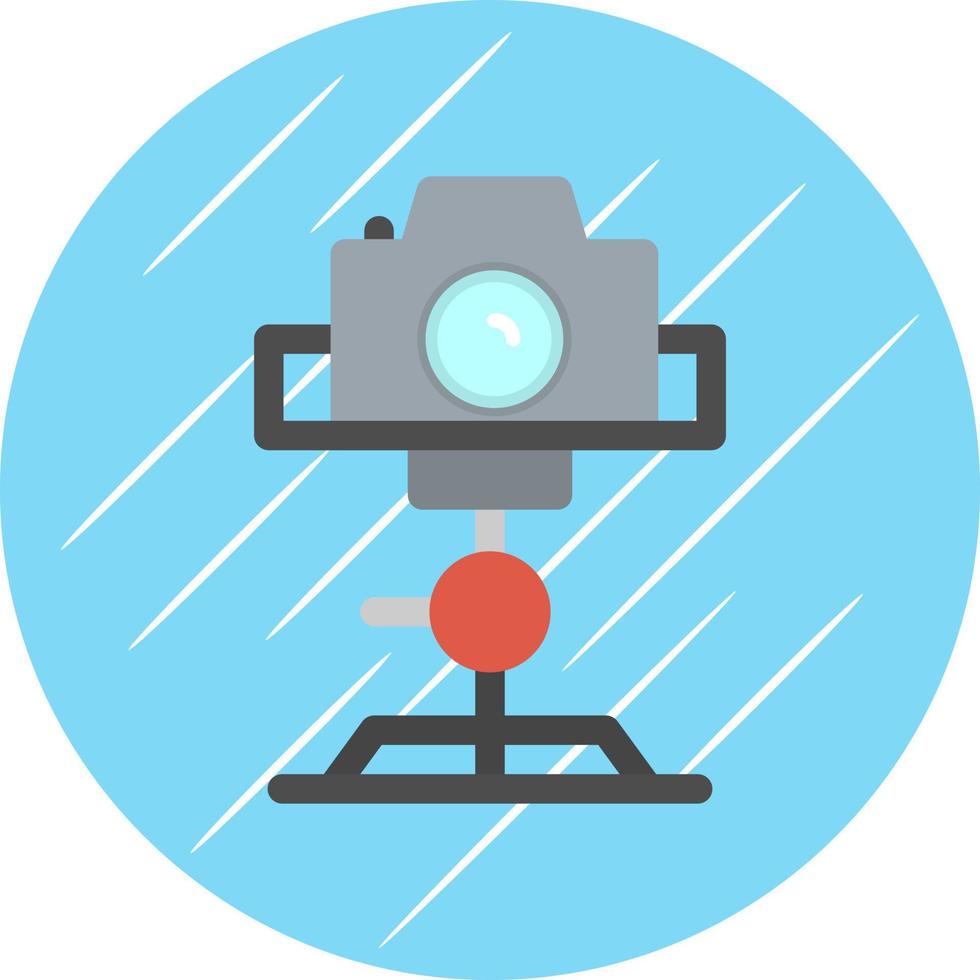 Tripod Camera Vector Icon Design