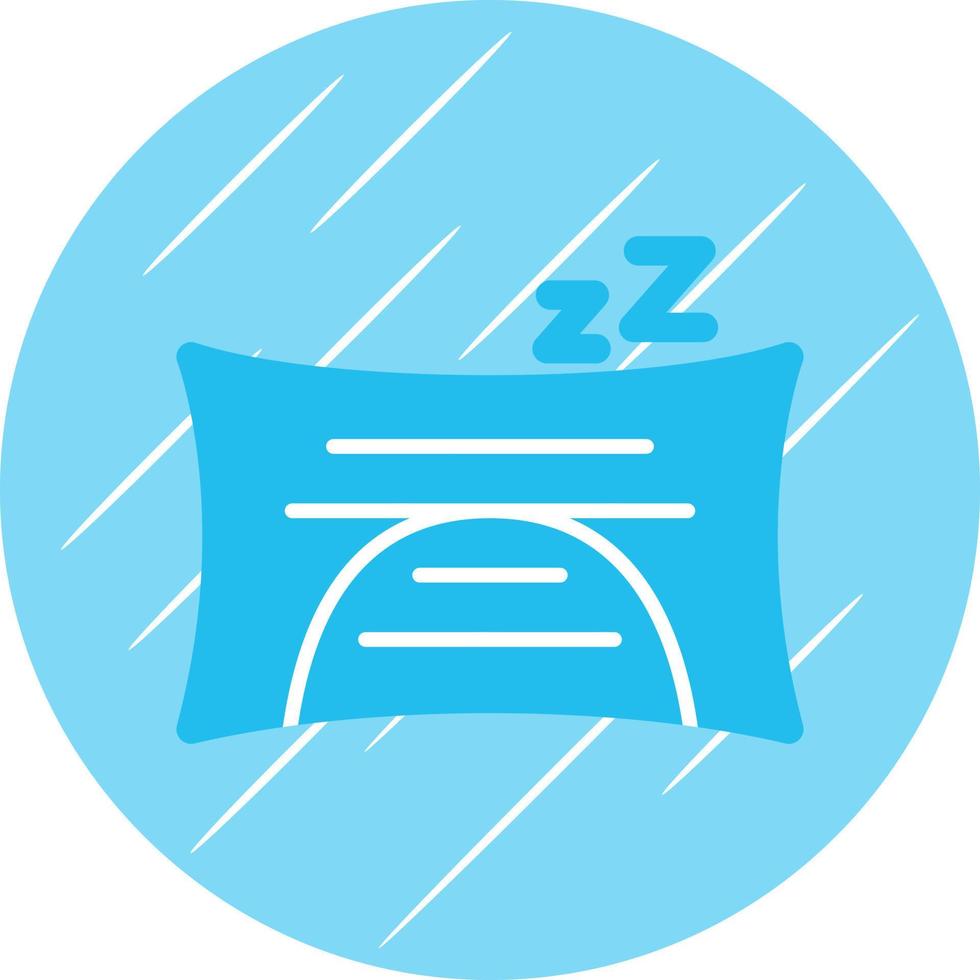 diseño de icono de vector de almohada de bebé