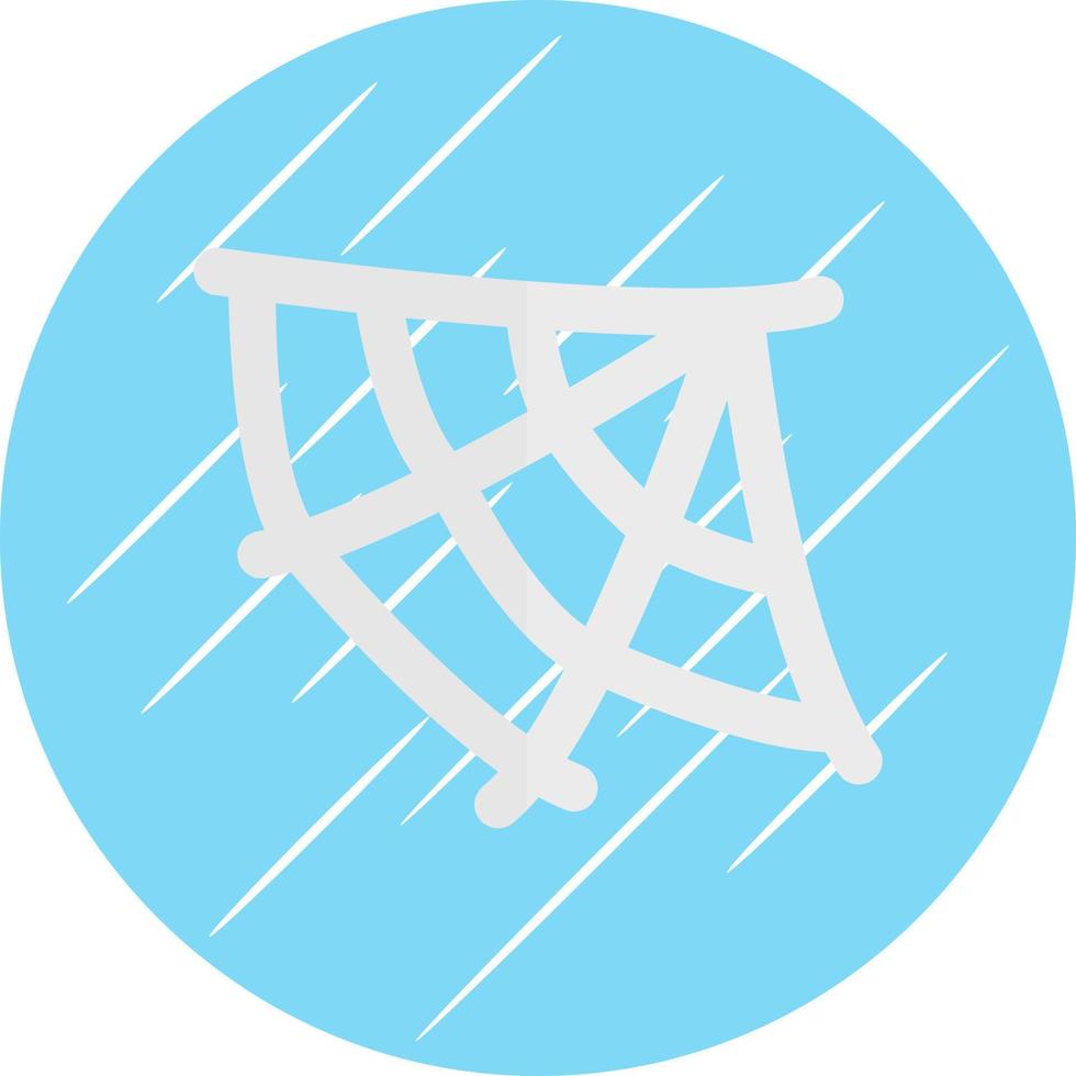 Spider Web Vector Icon Design