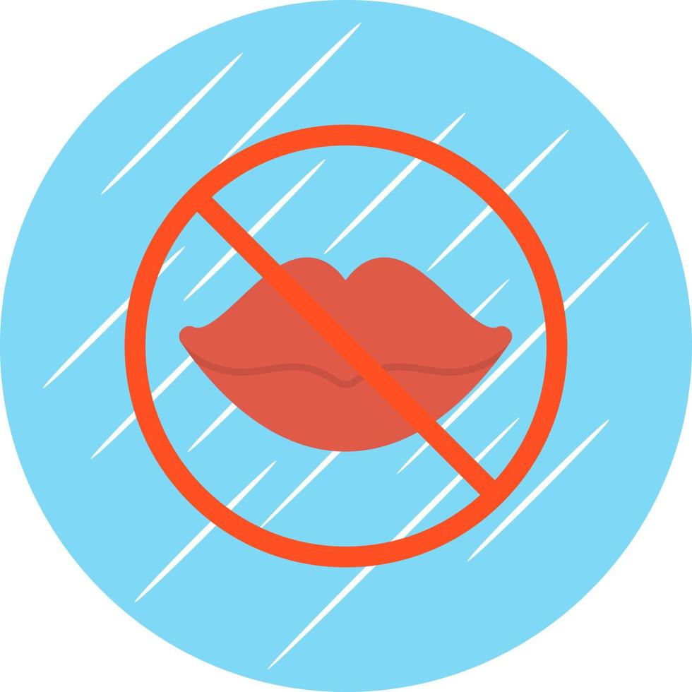No Speak Vector Icon Design