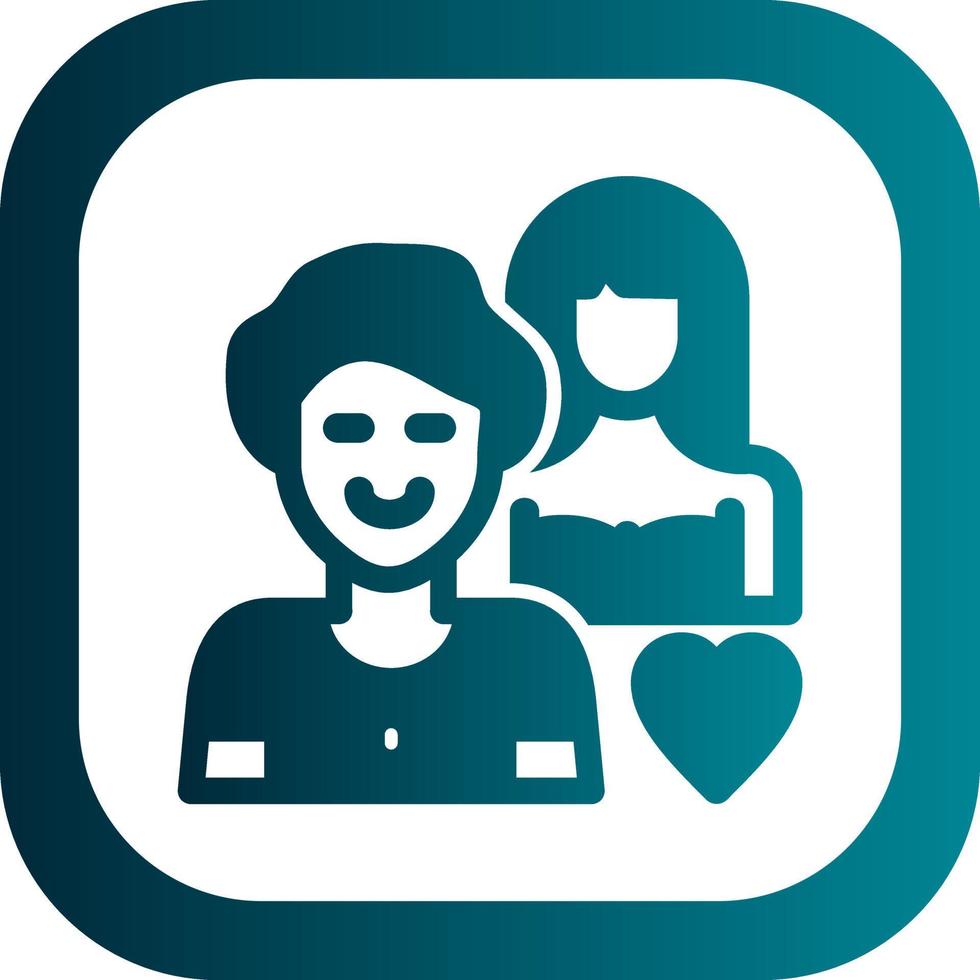 Relationship Vector Icon Design