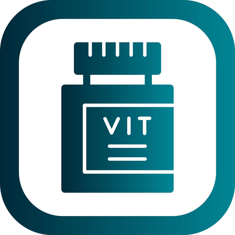 Vitamins Vector Icon Design