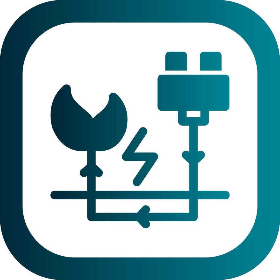 Energy Saving Vector Icon Design