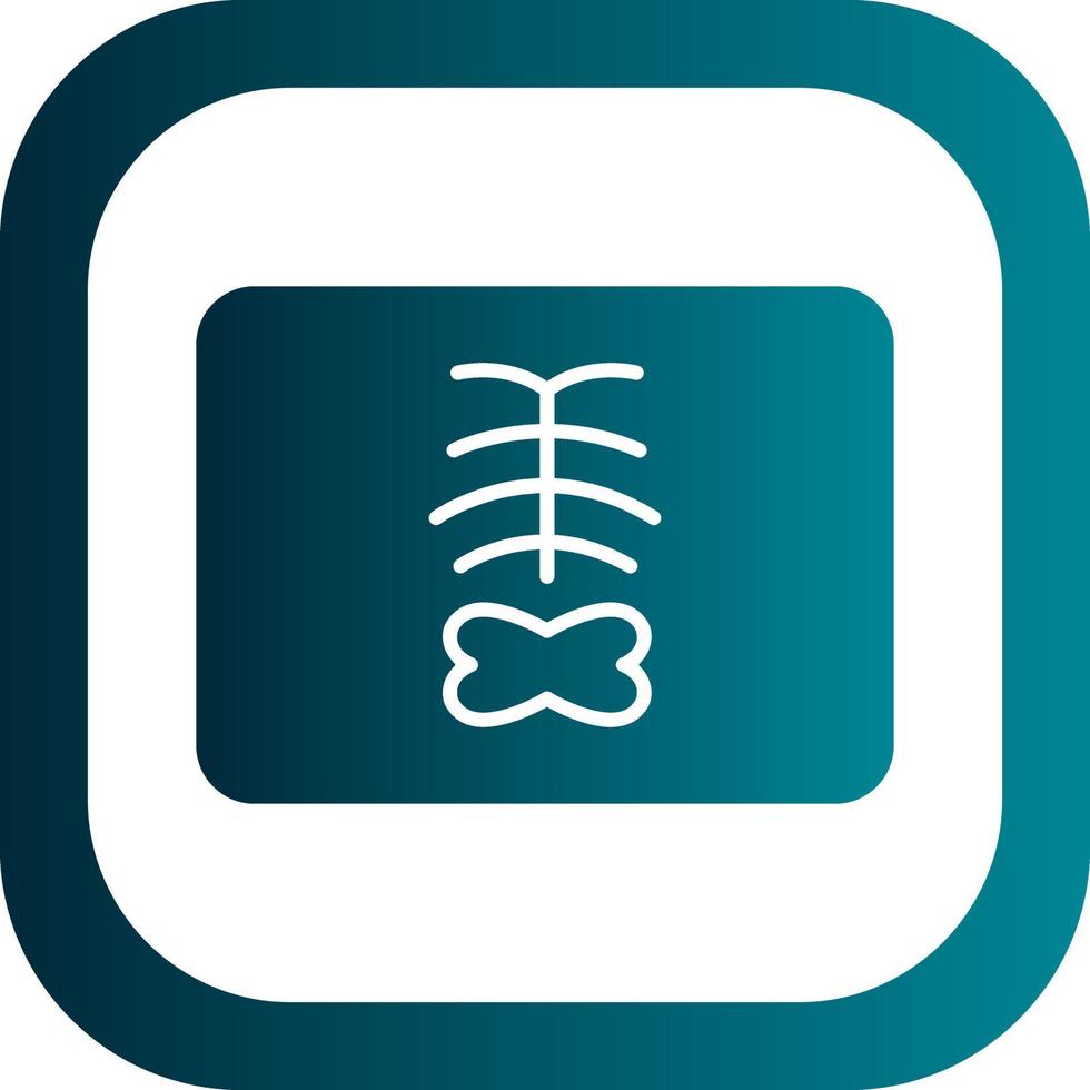 Radiology Vector Icon Design
