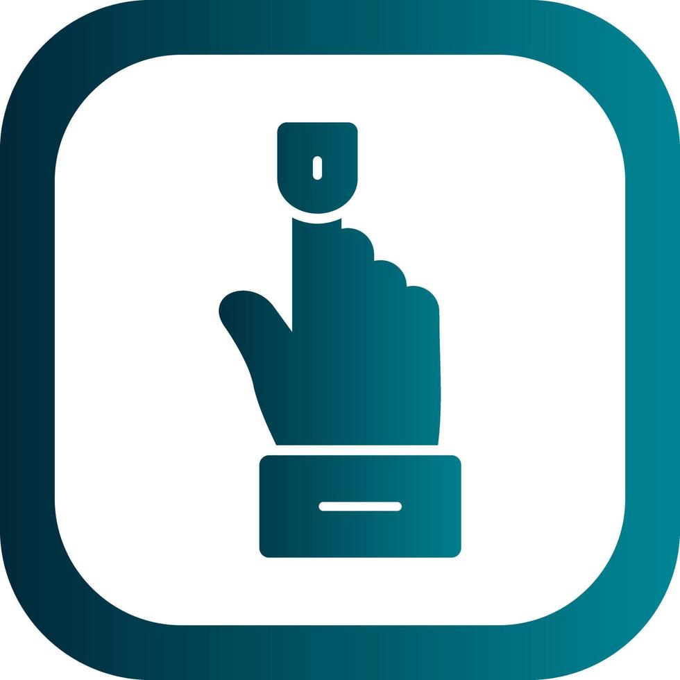 Oximeter Vector Icon Design