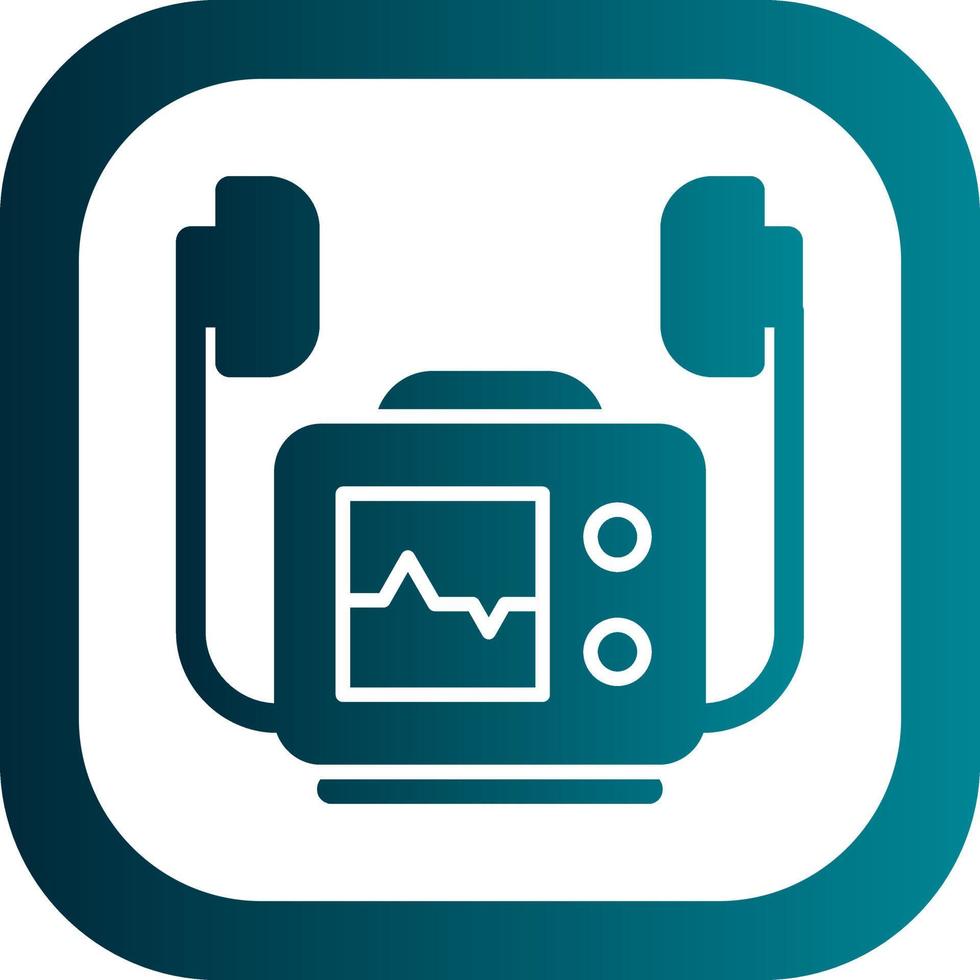 Defibrillator Vector Icon Design
