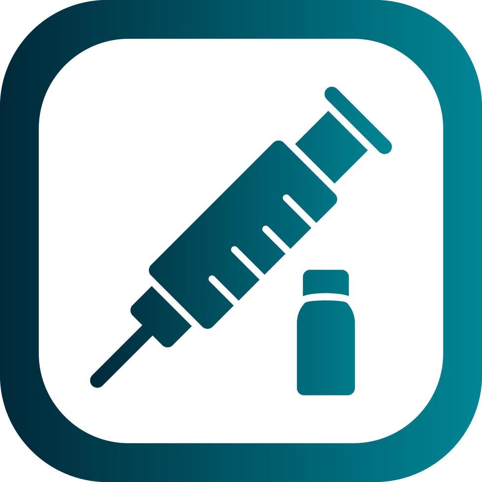 Vaccination Vector Icon Design
