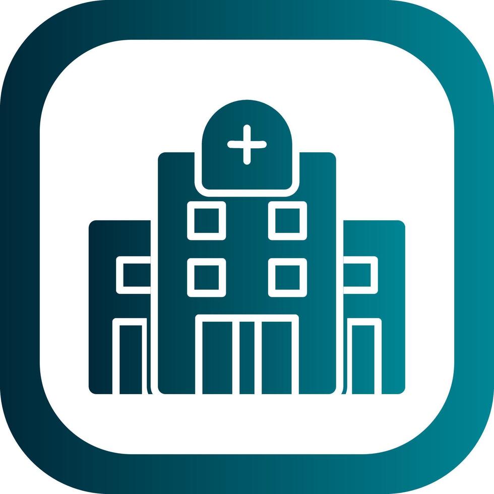 diseño de icono de vector de hospital