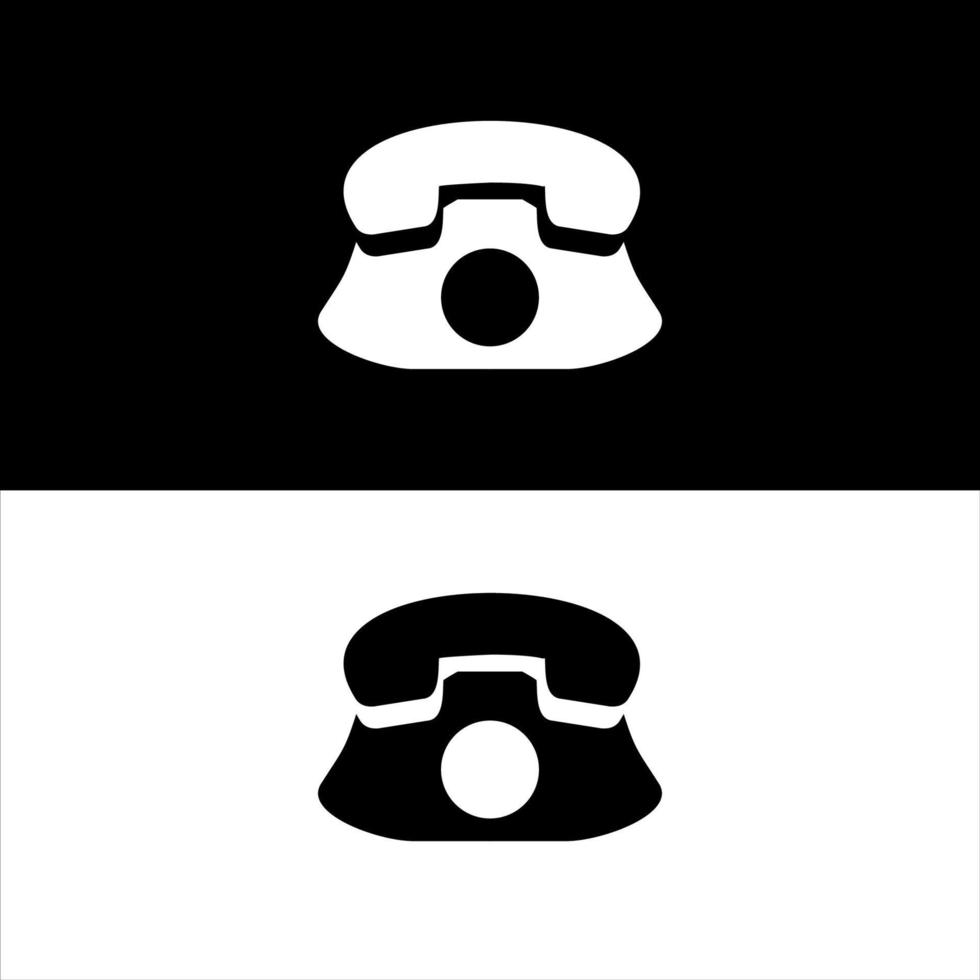telephone icon in vector