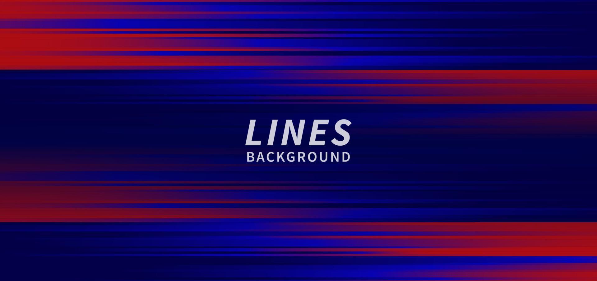 Abstract horizontal light red and blue stripe lines background. You can use for ad, poster, template, business presentation. vector