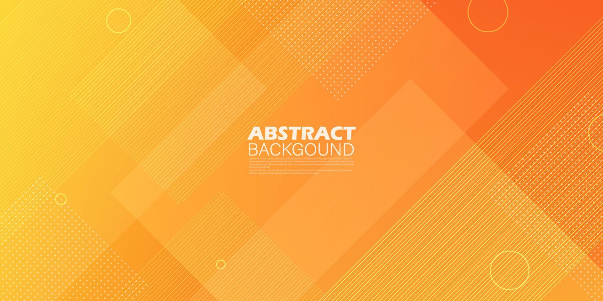 Modern abstract orange background with simple lines.colorful orange
