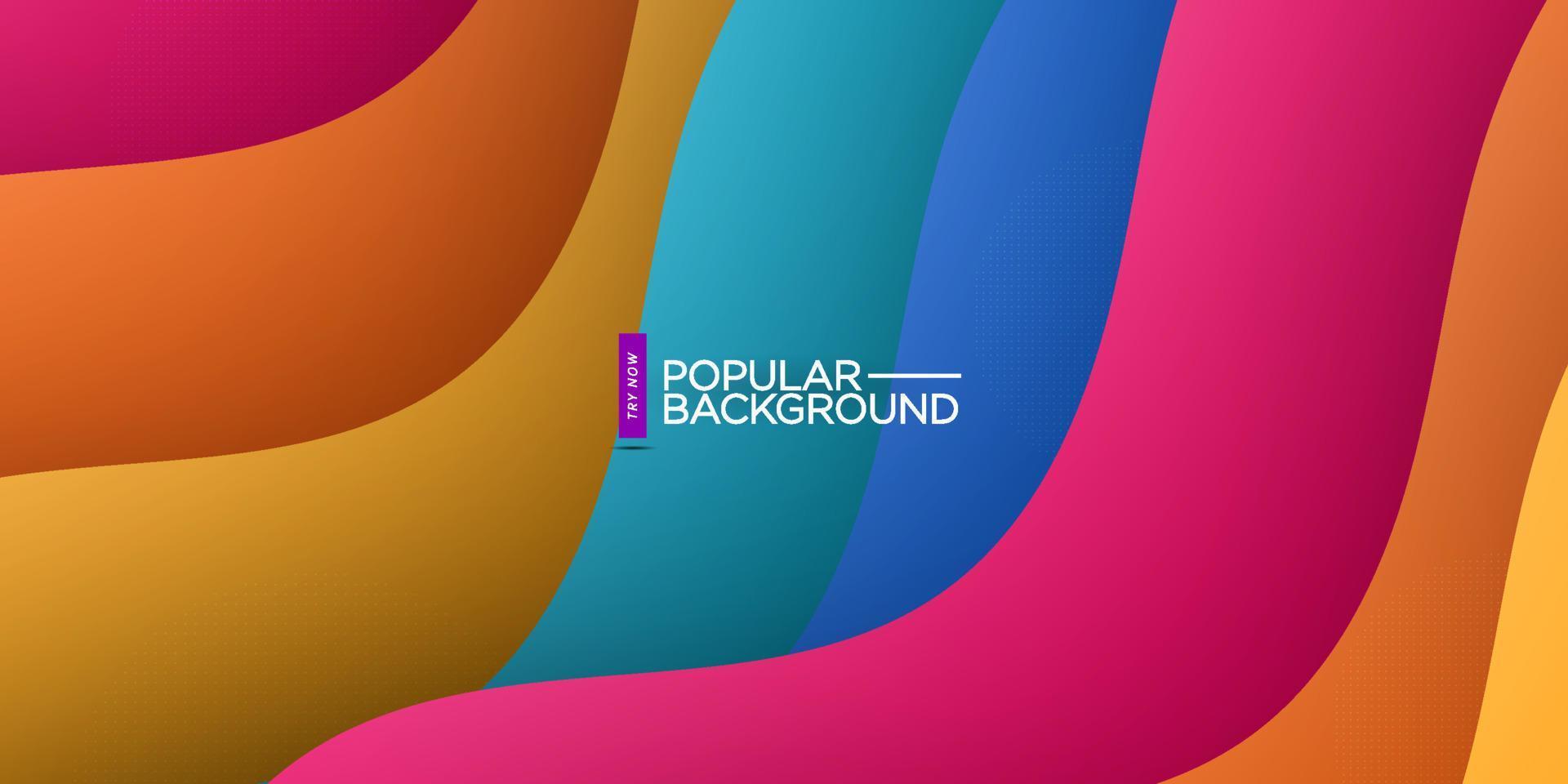 Modern colorful wave background design yellow,orange,purple and blue abstract background. Eps10 vector