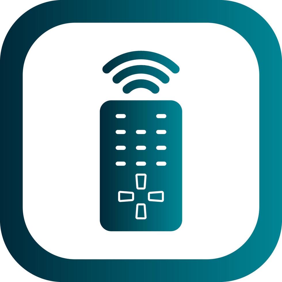 Remote Control Vector Icon Design