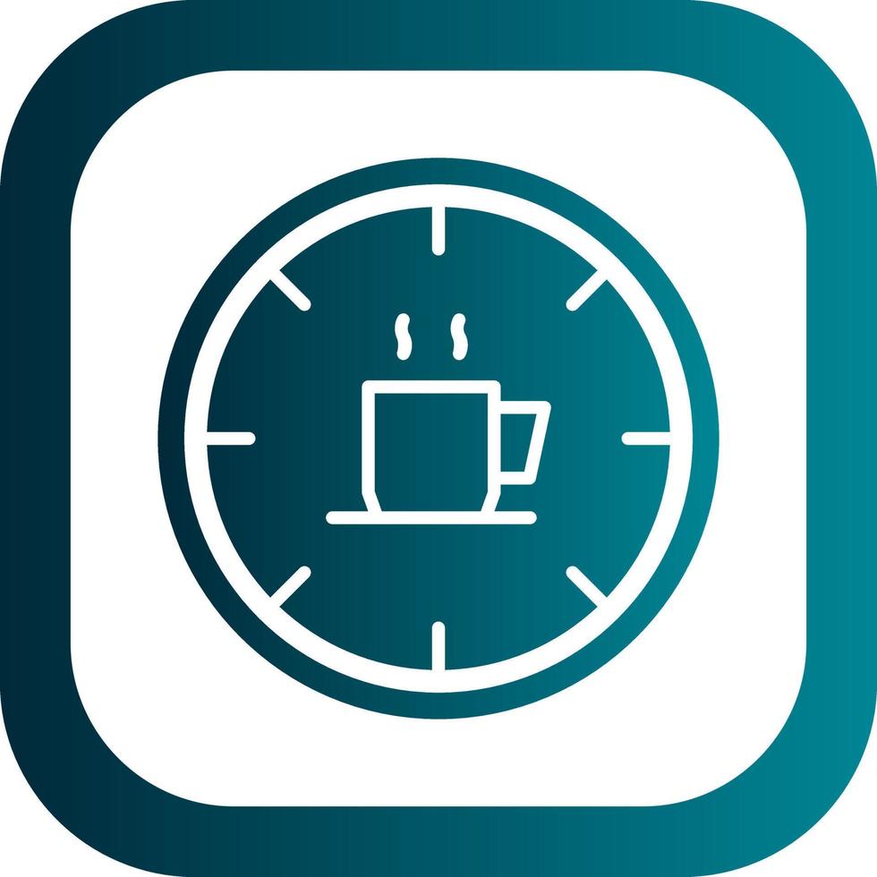 Coffee Time Vector Icon Design