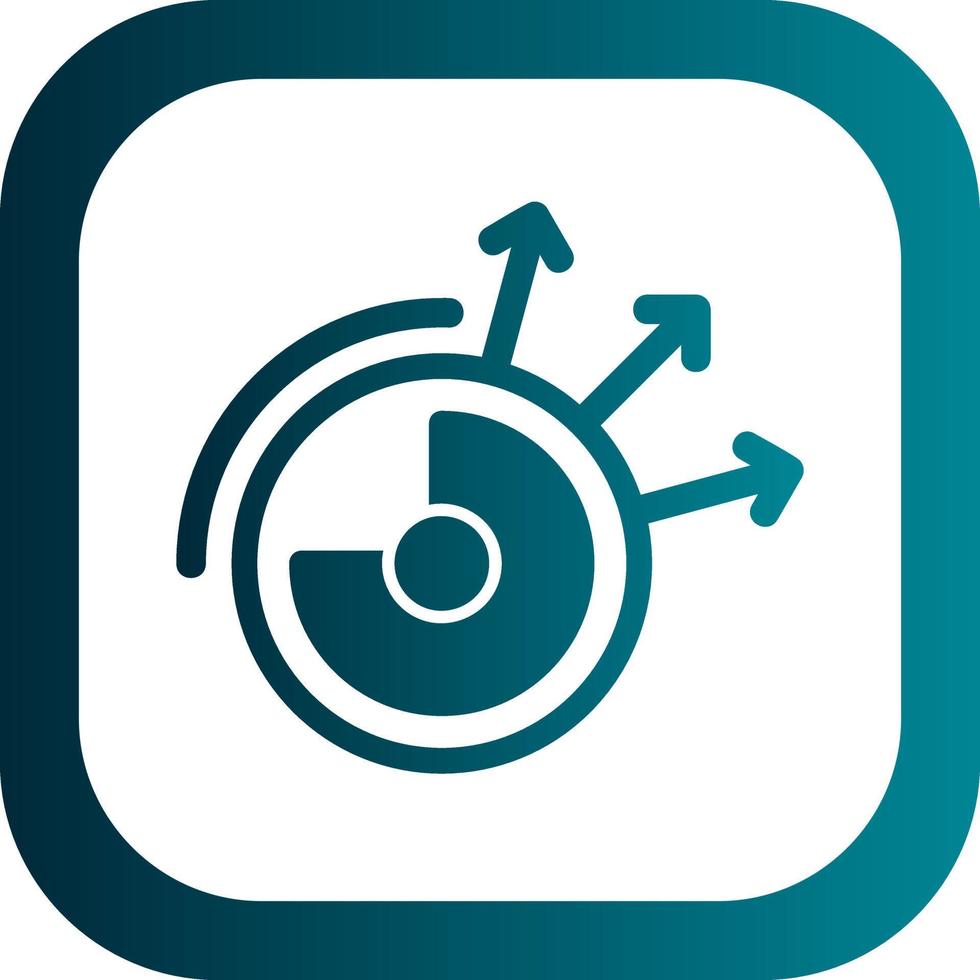 Detection of Regularities Vector Icon Design