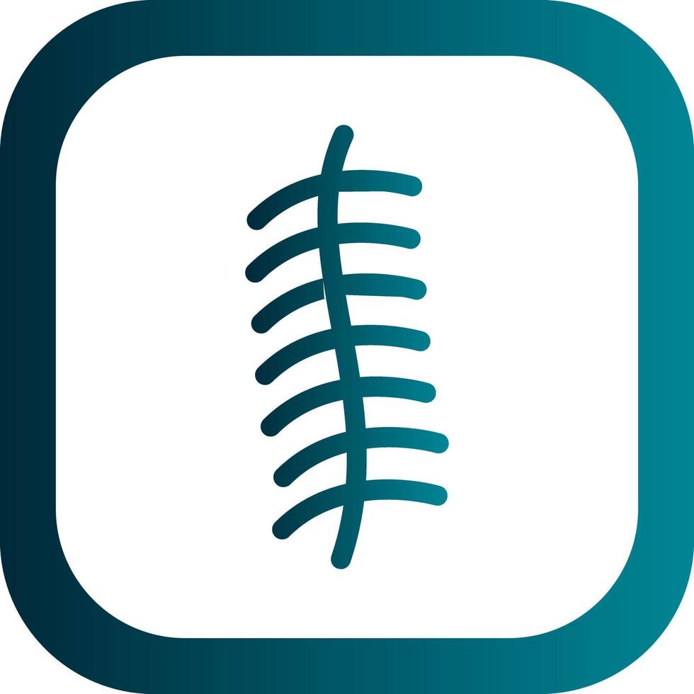 Suture Vector Icon Design