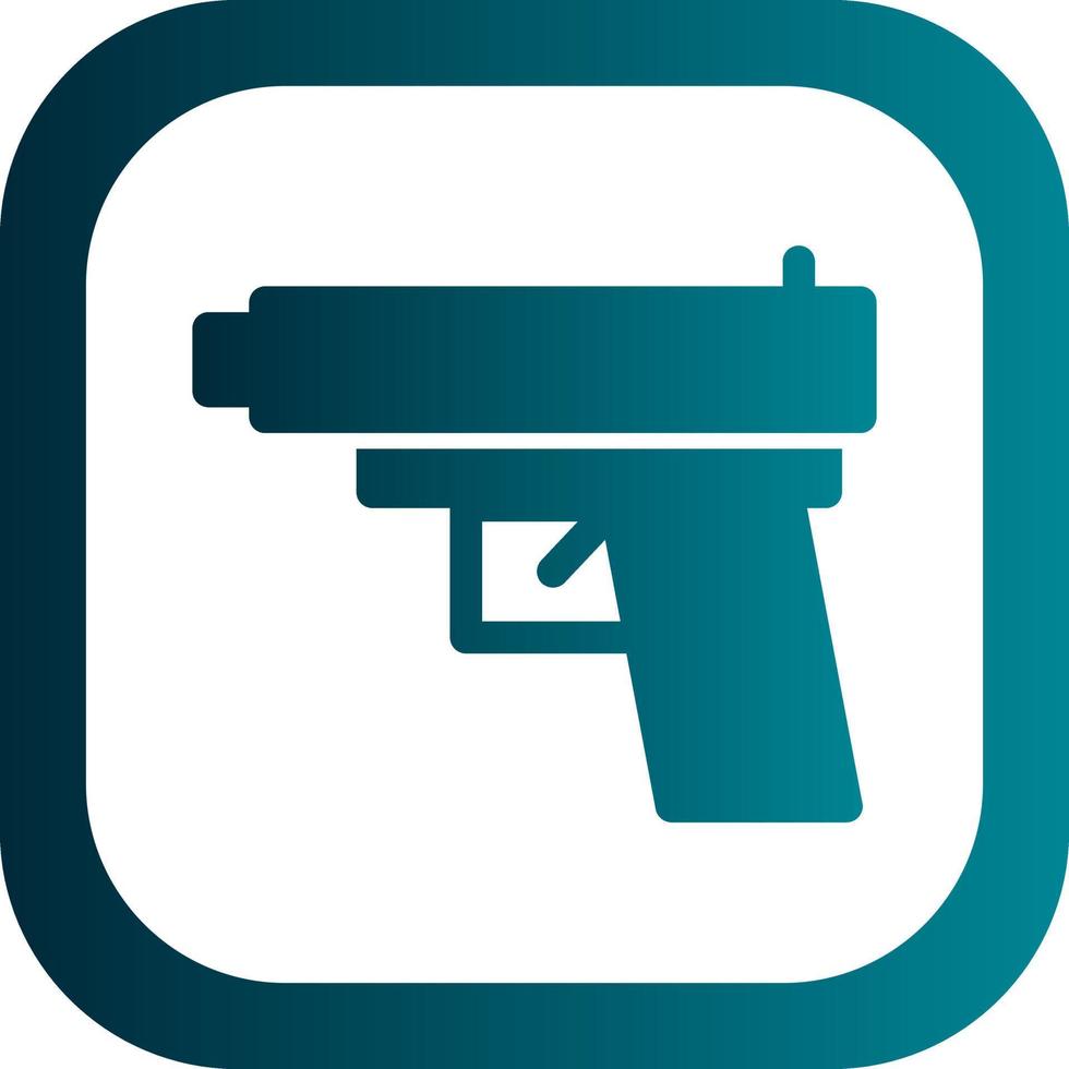 Game Gun Vector Icon Design