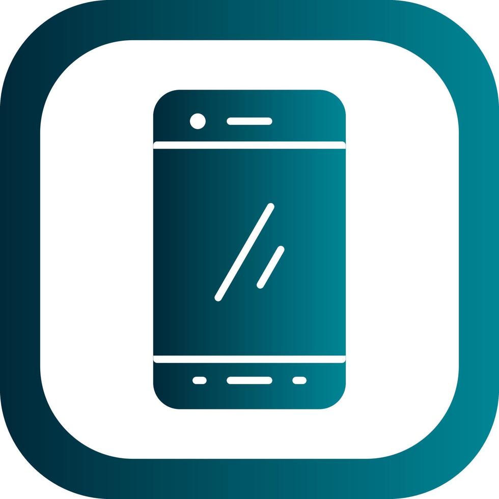Mobile Phone Vector Icon Design