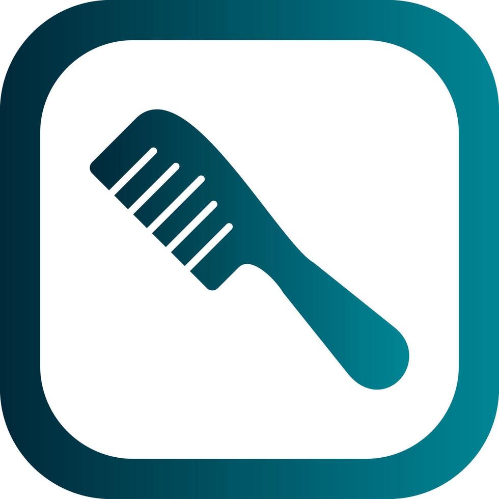 Comb Vector Icon Design