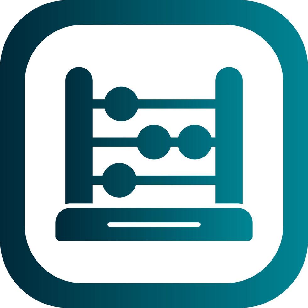 Abacus Vector Icon Design