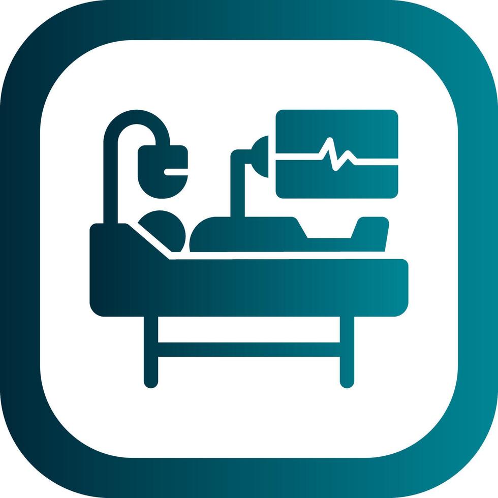 Medical Supervision Vector Icon Design