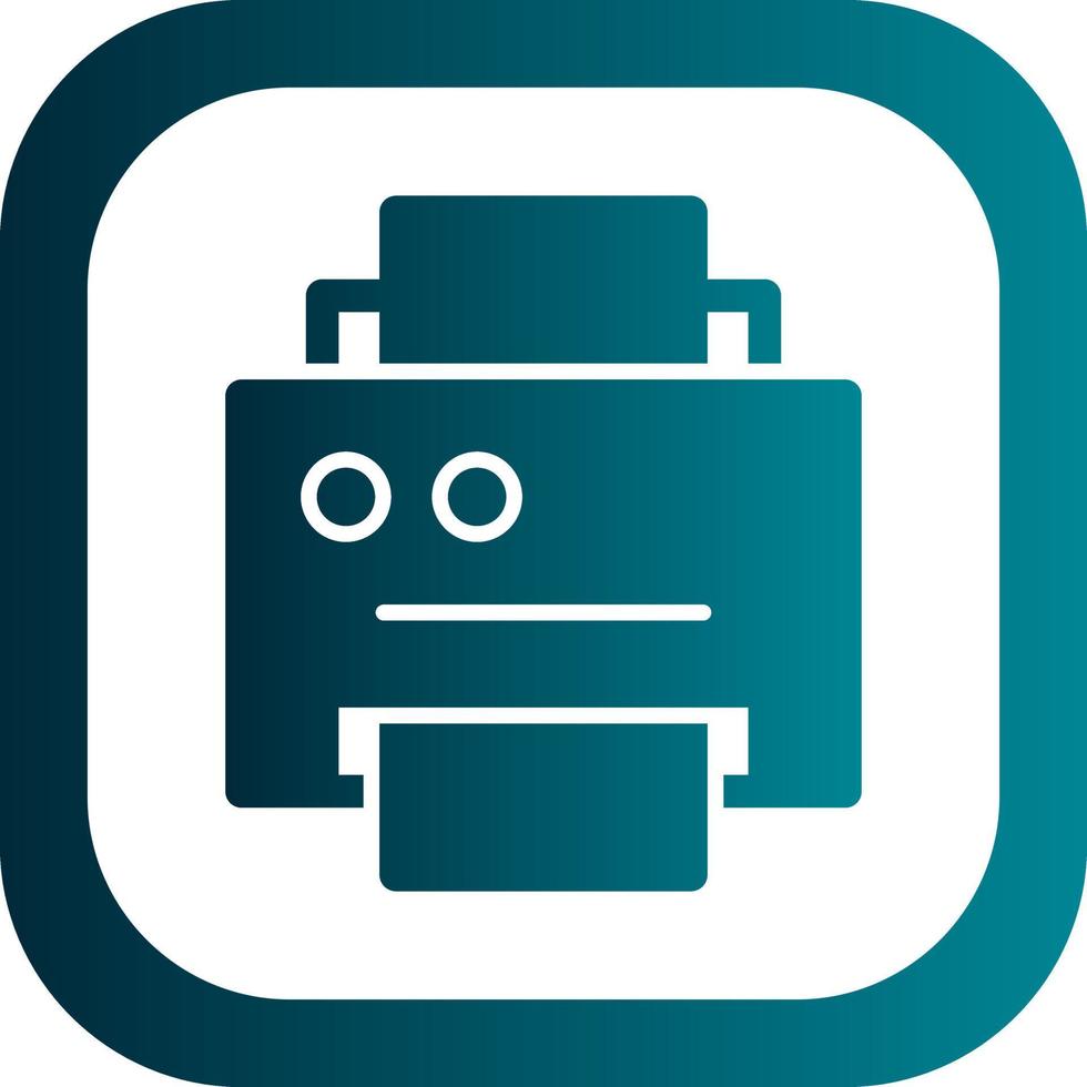 Printer Vector Icon Design