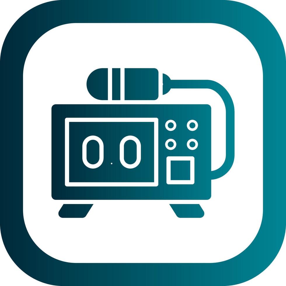 Geiger Counter Vector Icon Design