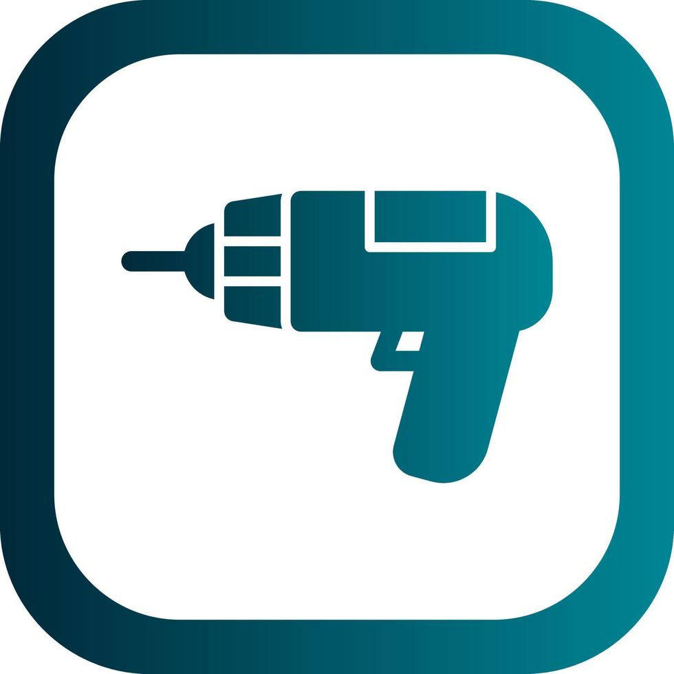 Drilling Machine Vector Icon Design
