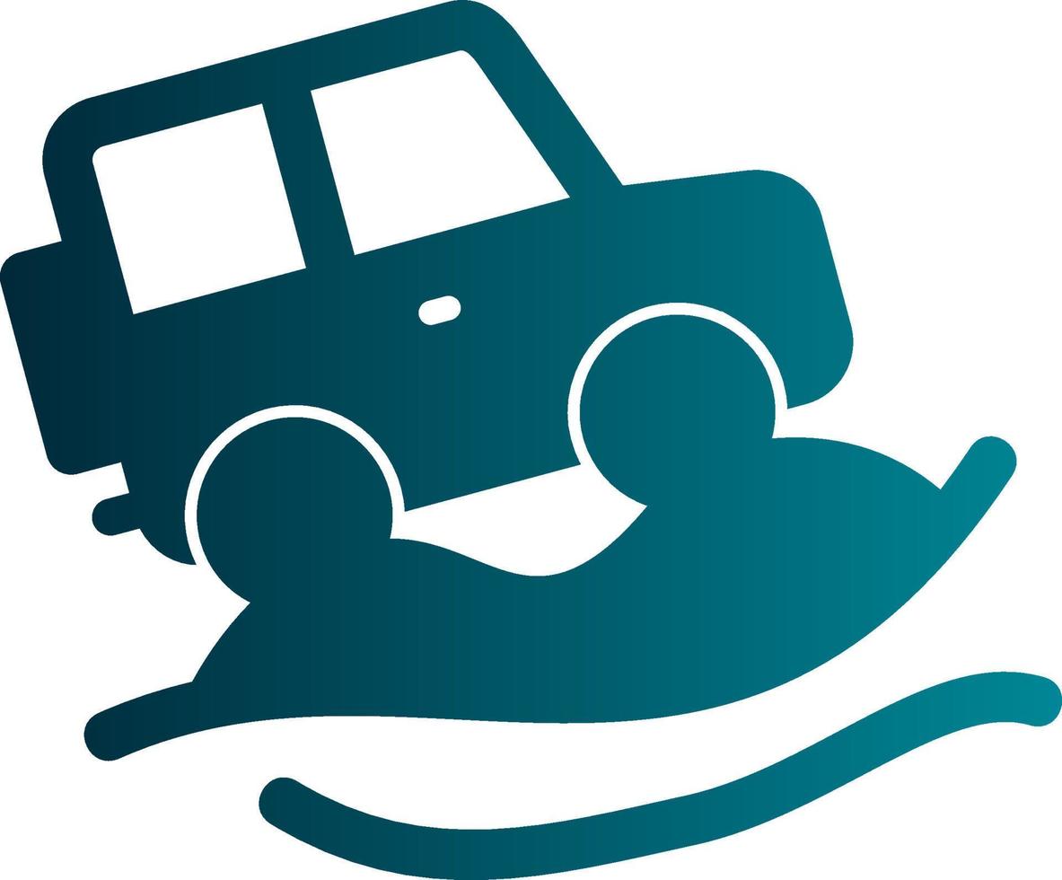 Desert Safari Vector Icon Design