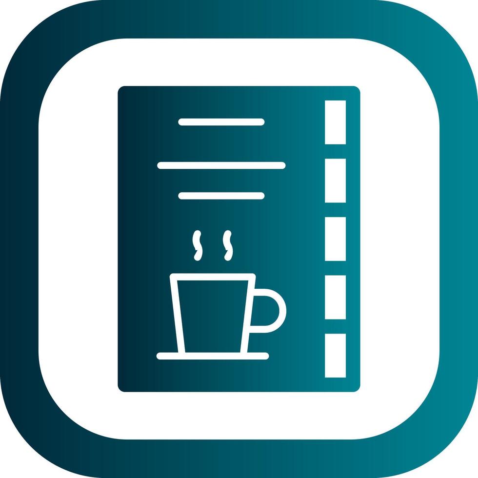 diseño de icono de vector de tarjeta de café