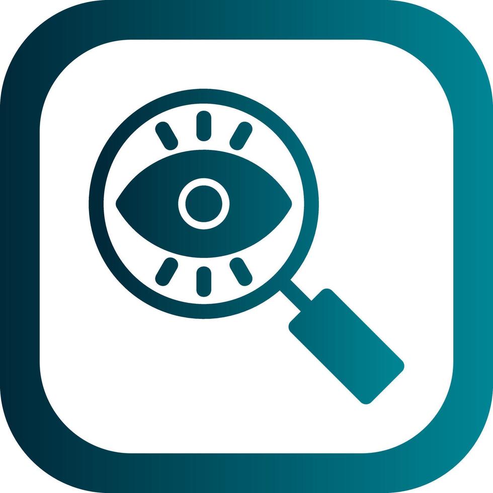 Observation Vector Icon Design