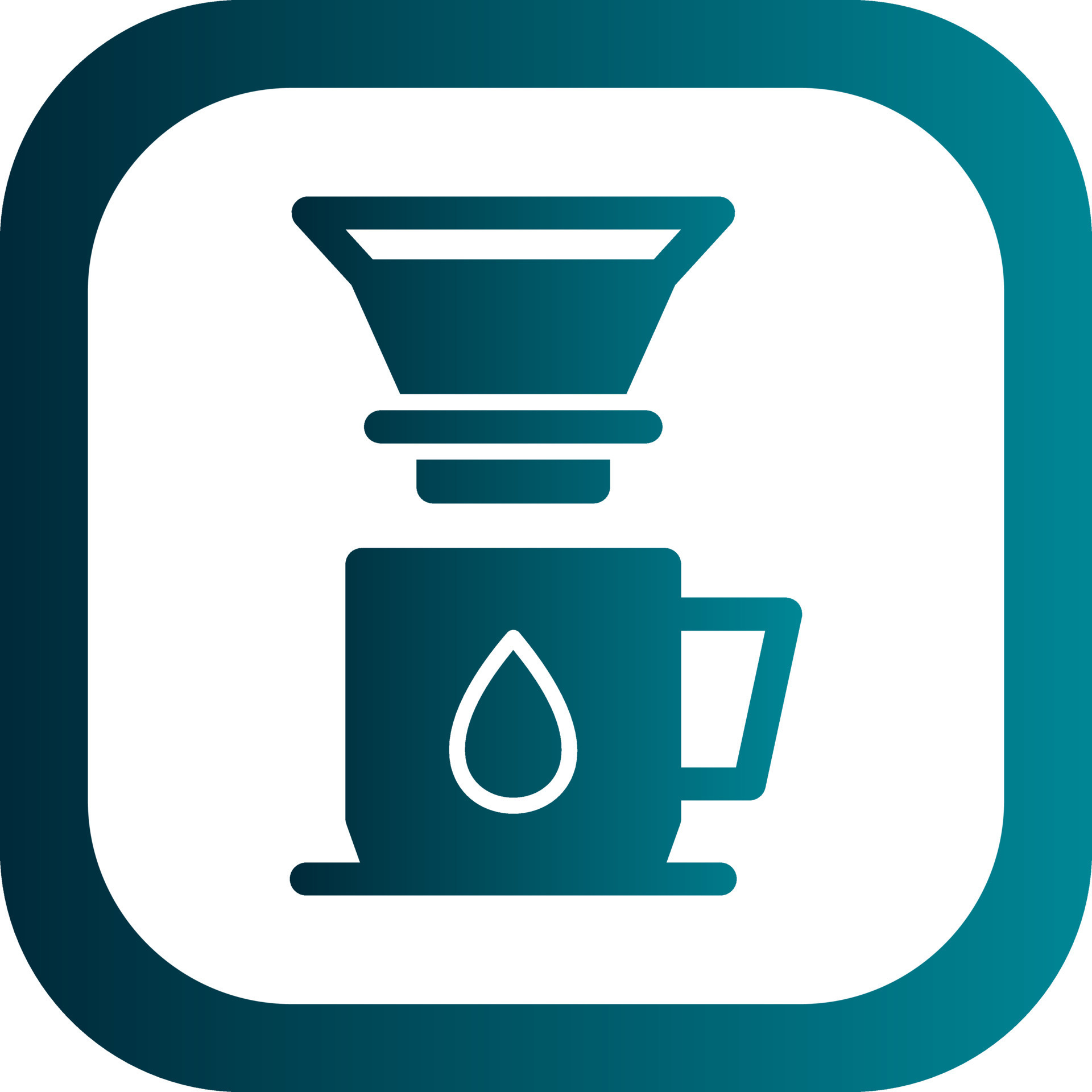 Coffee Dripper Vector Icon Design 20147307 Vector Art at Vecteezy
