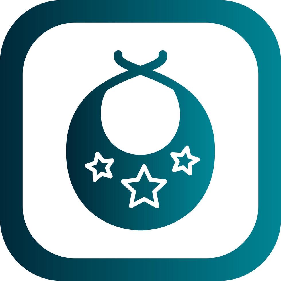 Bib Vector Icon Design