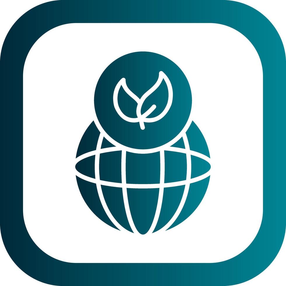 Eco Earth Vector Icon Design